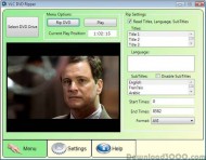 VLC DVD Ripper screenshot